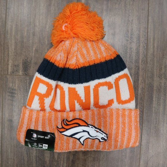 NWT Denver Broncos Knit Toque - Picture 1 of 4